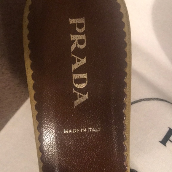 Authentic gently worn Prada shoes - Picture 5 of 7